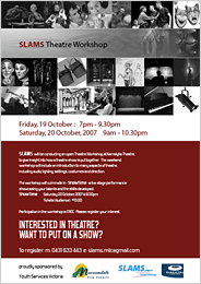 workshop flyer