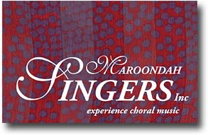 Maroondah Singers logo