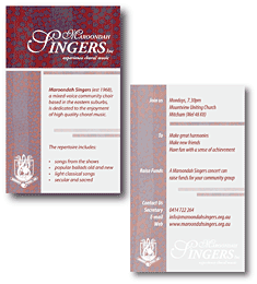 business card design